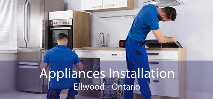 Appliances Installation Ellwood - Ontario