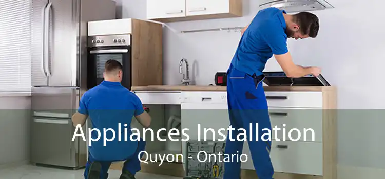 Appliances Installation Quyon - Ontario