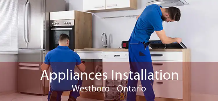 Appliances Installation Westboro - Ontario