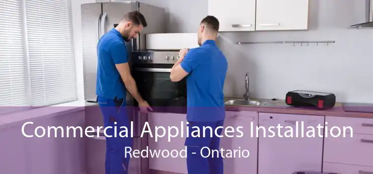 Commercial Appliances Installation Redwood - Ontario