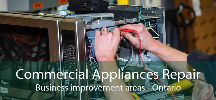 Commercial Appliances Repair Business improvement areas - Ontario