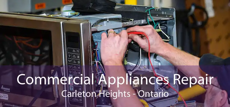 Commercial Appliances Repair Carleton Heights - Ontario
