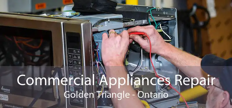 Commercial Appliances Repair Golden Triangle - Ontario