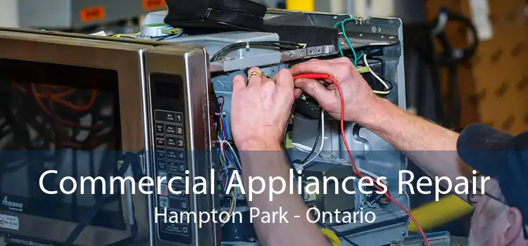 Commercial Appliances Repair Hampton Park - Ontario