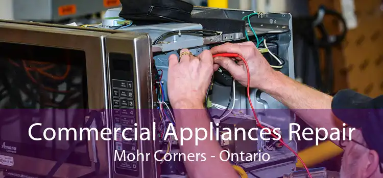 Commercial Appliances Repair Mohr Corners - Ontario