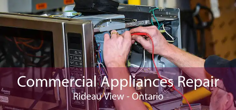 Commercial Appliances Repair Rideau View - Ontario