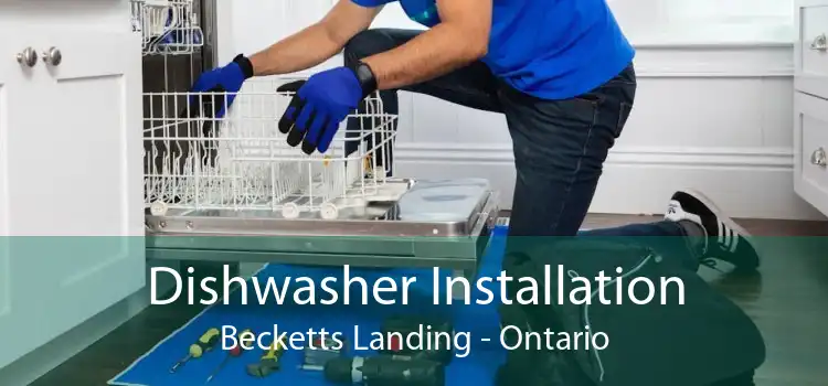 Dishwasher Installation Becketts Landing - Ontario