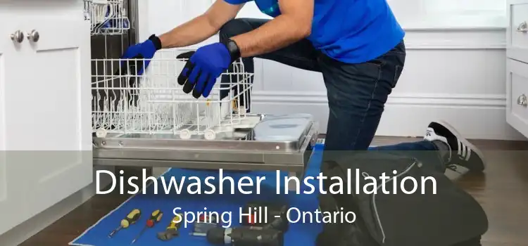 Dishwasher Installation Spring Hill - Ontario