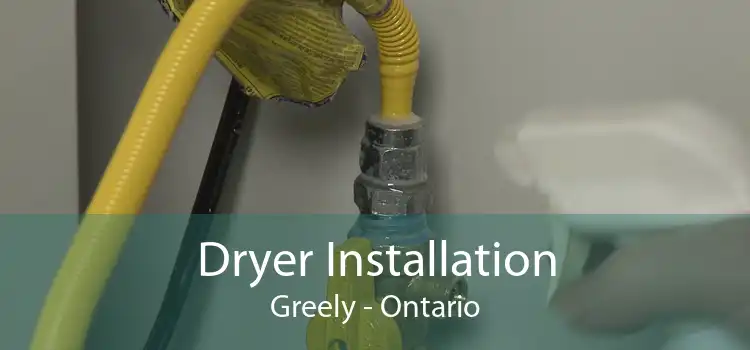 Dryer Installation Greely - Ontario