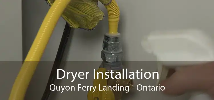 Dryer Installation Quyon Ferry Landing - Ontario