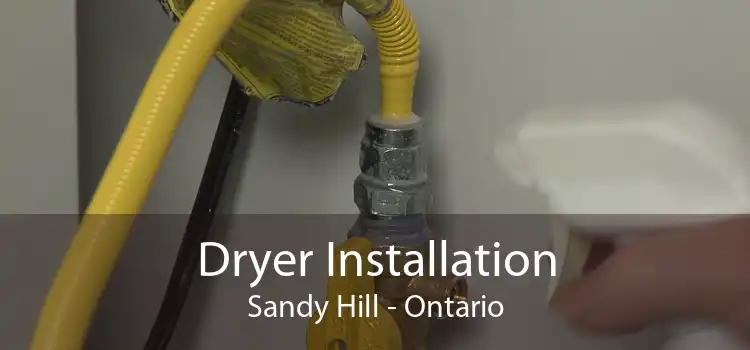Dryer Installation Sandy Hill - Ontario