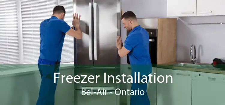 Freezer Installation Bel-Air - Ontario