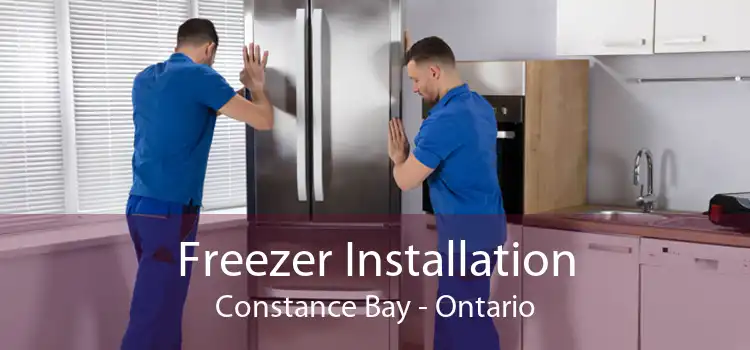 Freezer Installation Constance Bay - Ontario