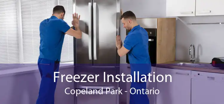 Freezer Installation Copeland Park - Ontario