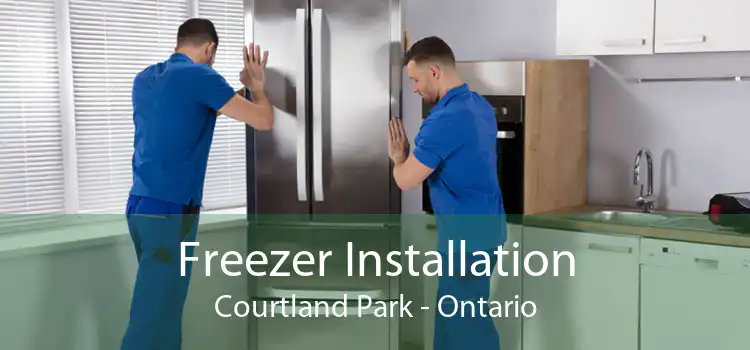 Freezer Installation Courtland Park - Ontario