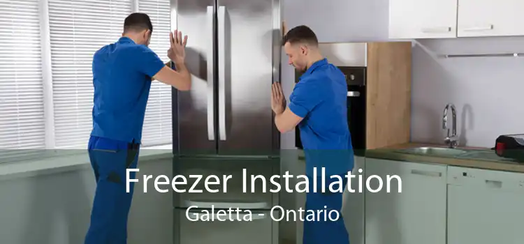 Freezer Installation Galetta - Ontario