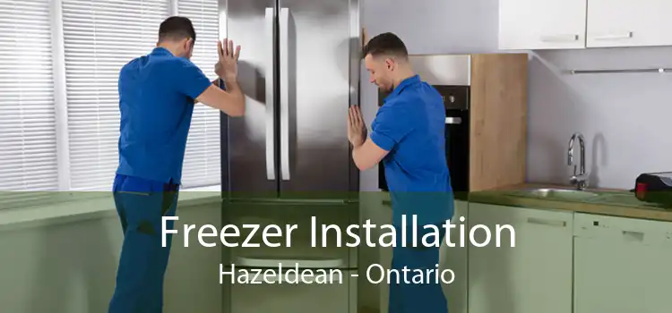 Freezer Installation Hazeldean - Ontario
