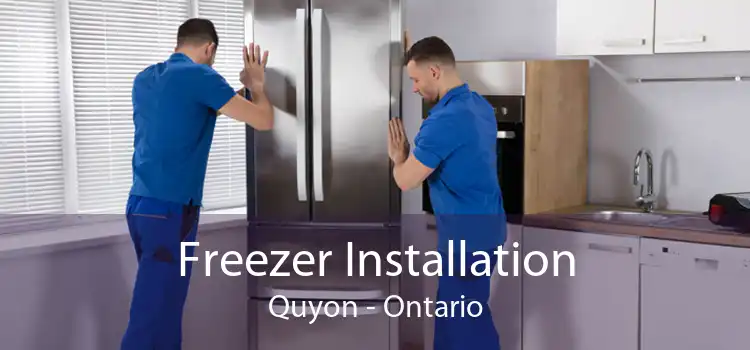 Freezer Installation Quyon - Ontario