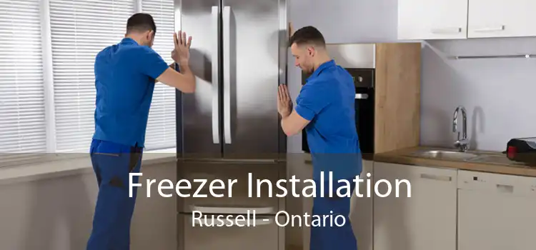 Freezer Installation Russell - Ontario
