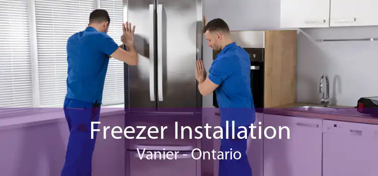 Freezer Installation Vanier - Ontario