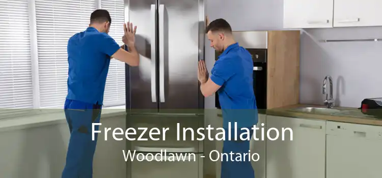 Freezer Installation Woodlawn - Ontario