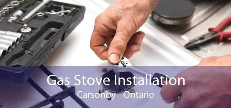 Gas Stove Installation Carsonby - Ontario