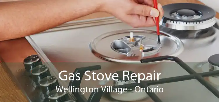 Gas Stove Repair Wellington Village - Ontario