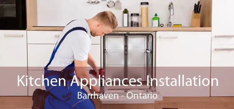 Kitchen Appliances Installation Barrhaven - Ontario