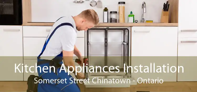 Kitchen Appliances Installation Somerset Street Chinatown - Ontario