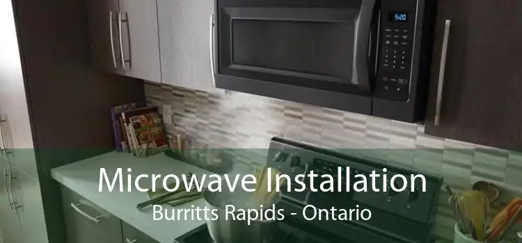 Microwave Installation Burritts Rapids - Ontario