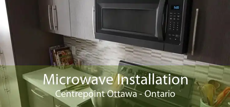 Microwave Installation Centrepoint Ottawa - Ontario