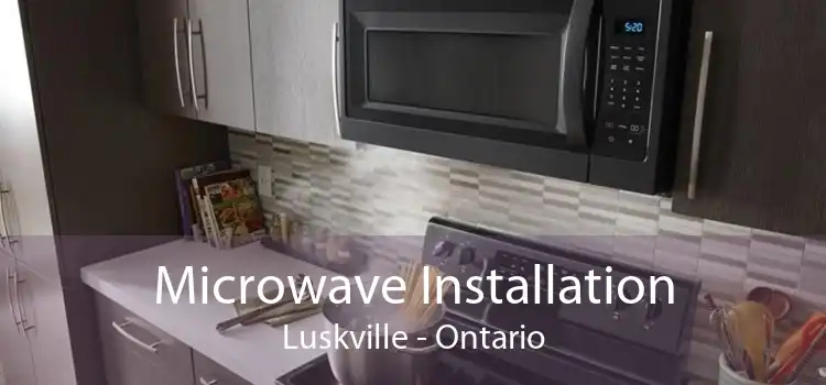 Microwave Installation Luskville - Ontario