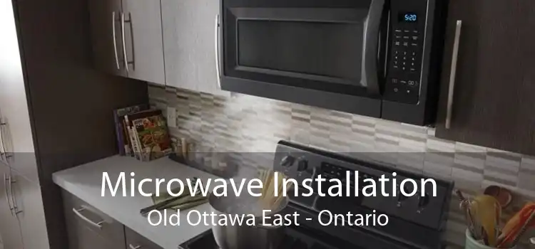 Microwave Installation Old Ottawa East - Ontario