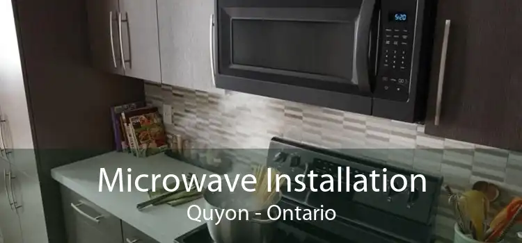 Microwave Installation Quyon - Ontario