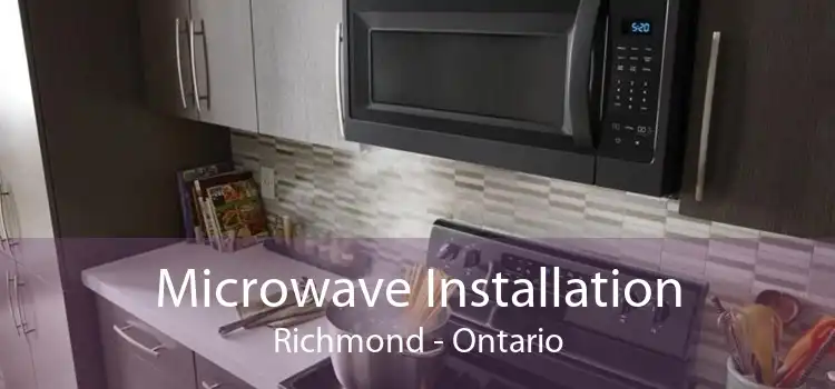 Microwave Installation Richmond - Ontario