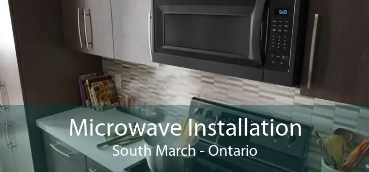Microwave Installation South March - Ontario
