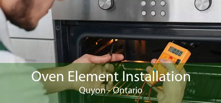 Oven Element Installation Quyon - Ontario