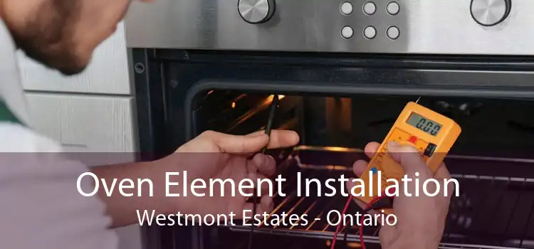 Oven Element Installation Westmont Estates - Ontario