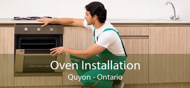 Oven Installation Quyon - Ontario