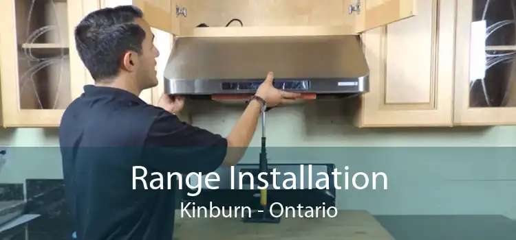 Range Installation Kinburn - Ontario