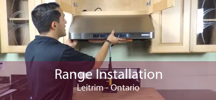 Range Installation Leitrim - Ontario