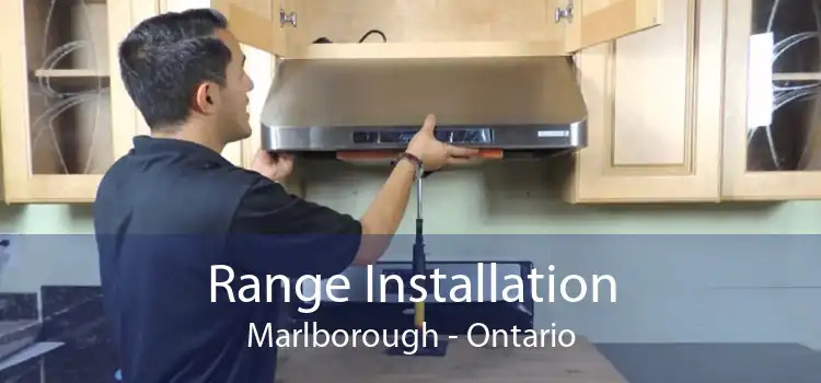 Range Installation Marlborough - Ontario