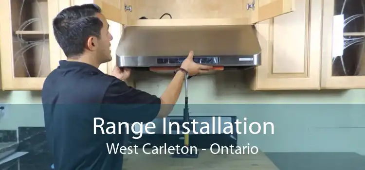 Range Installation West Carleton - Ontario