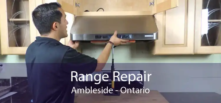 Range Repair Ambleside - Ontario