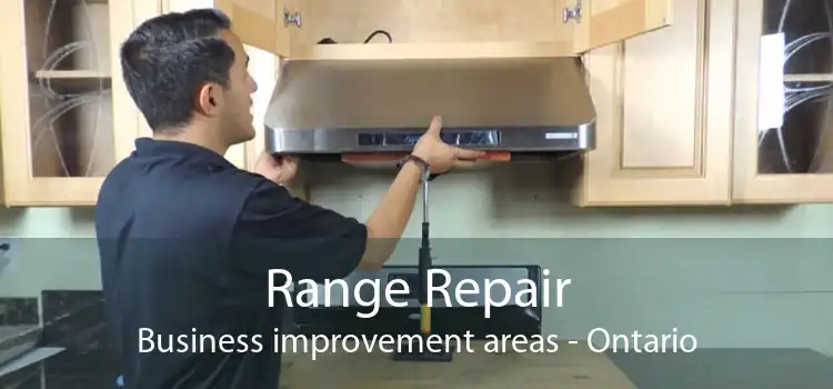 Range Repair Business improvement areas - Ontario