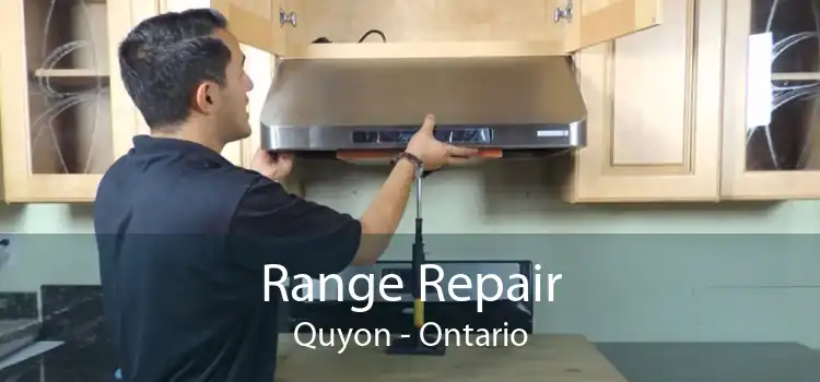 Range Repair Quyon - Ontario