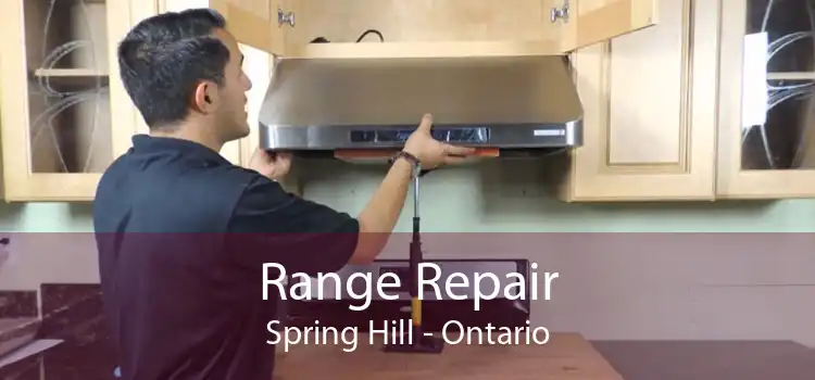 Range Repair Spring Hill - Ontario