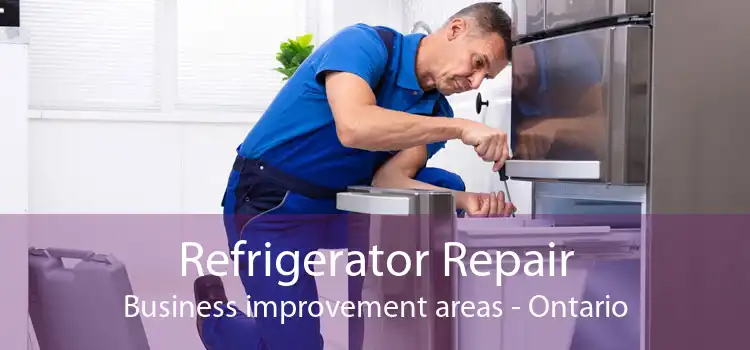Refrigerator Repair Business improvement areas - Ontario