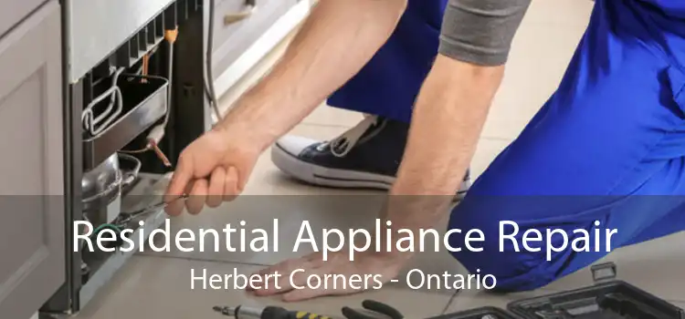 Residential Appliance Repair Herbert Corners - Ontario