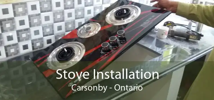 Stove Installation Carsonby - Ontario